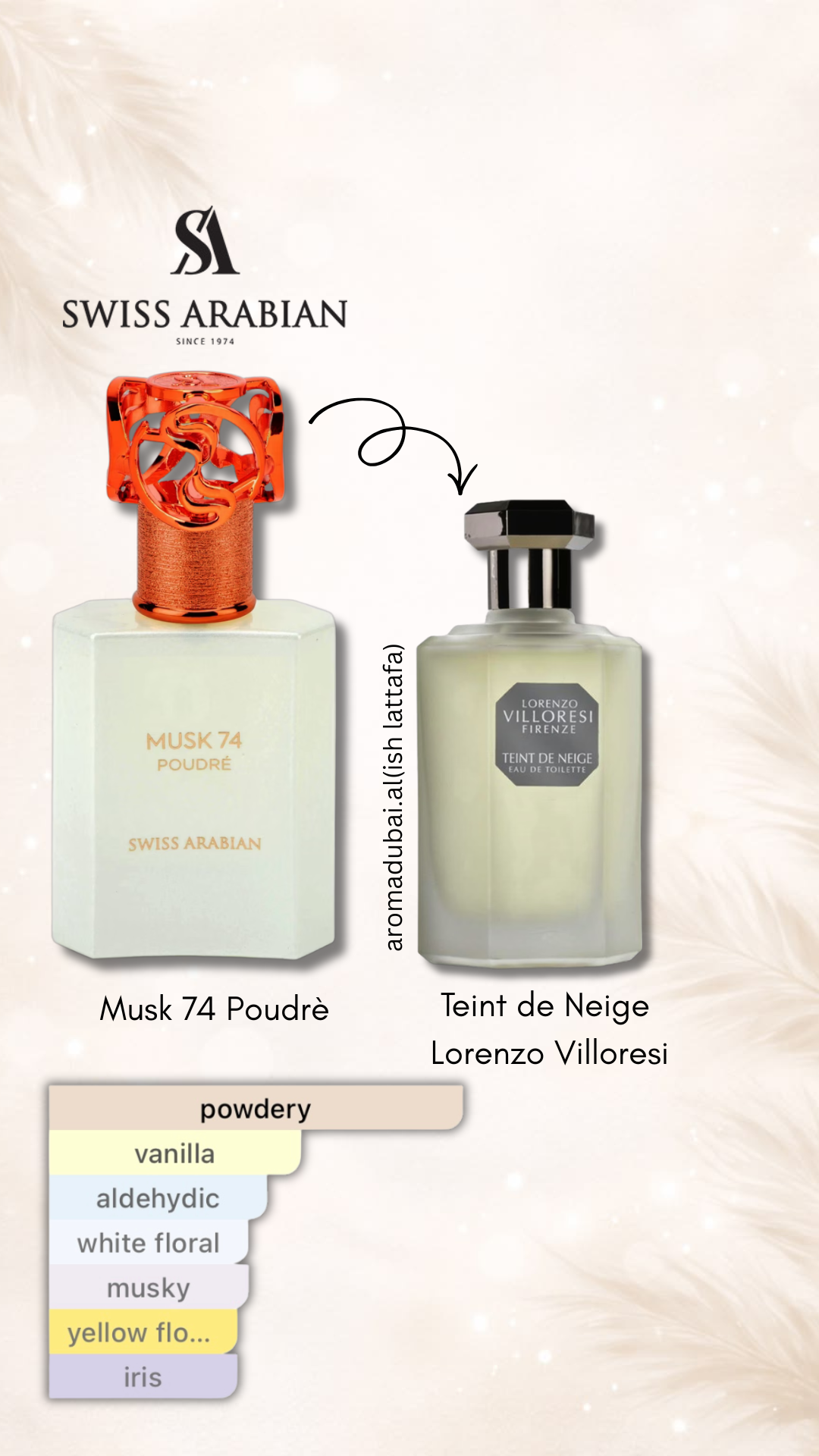 Musk 74 Poudre Swiss Arabian