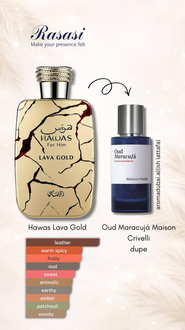 Hawas Lava Gold Rasasi