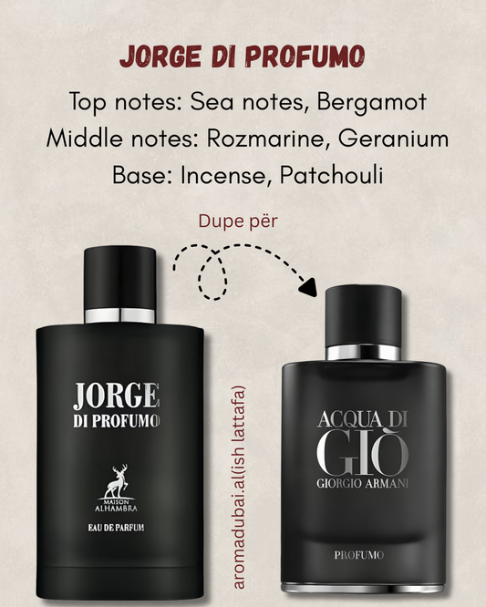 Jorge di Profumo – Maison Alhambra