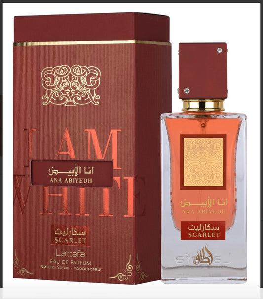 Lattafa Ana Abiyedh Scarlet