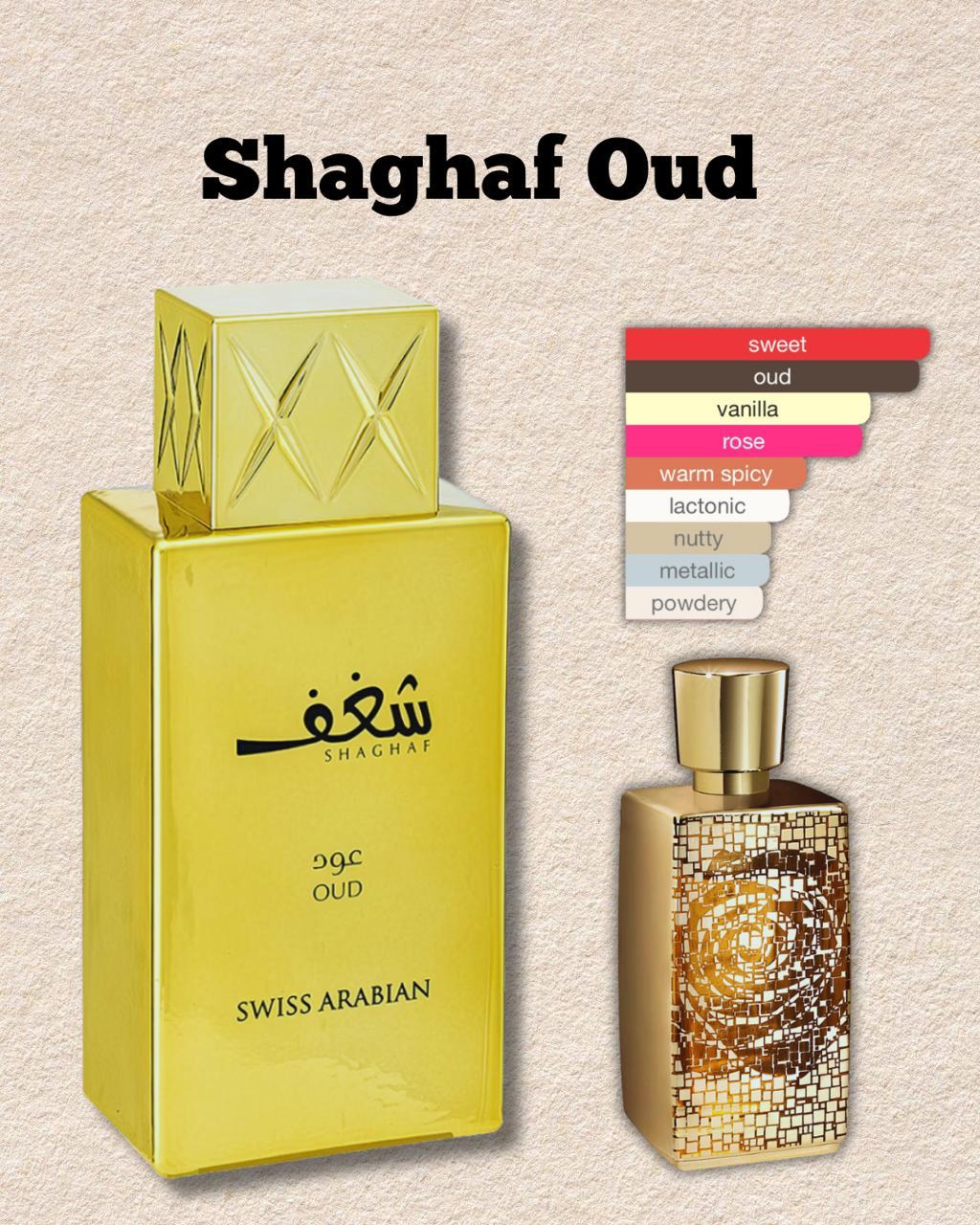 Shaghaf Oud Edp Nga Swiss Arabian 75 Ml