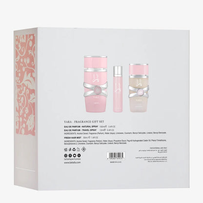 Gift Set – Yara 100 ml + 12 ml + Hair Mist